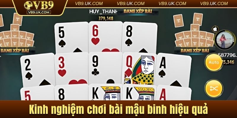 7 kinh nghiệm chơi bài mậu binh hiệu quả nhất hiện nay